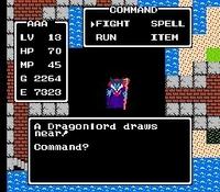 Dragon Quest sur Nintendo Nes